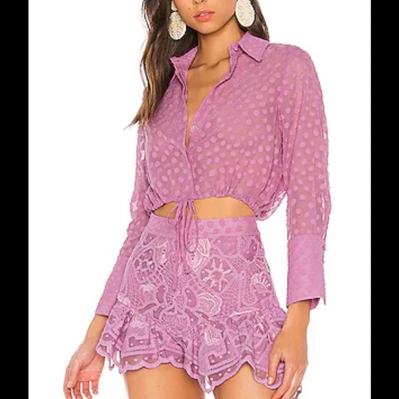 Alexis
Inka Mixed Lace Pink Shorts - Picture 2 of 12